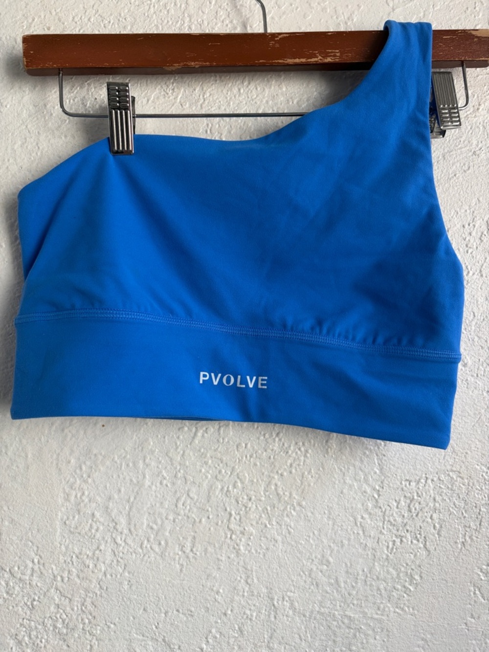 Lululemon by PVOLVE One-Shoulder Sports Bra - Bright Blue - Picture 3 of 5